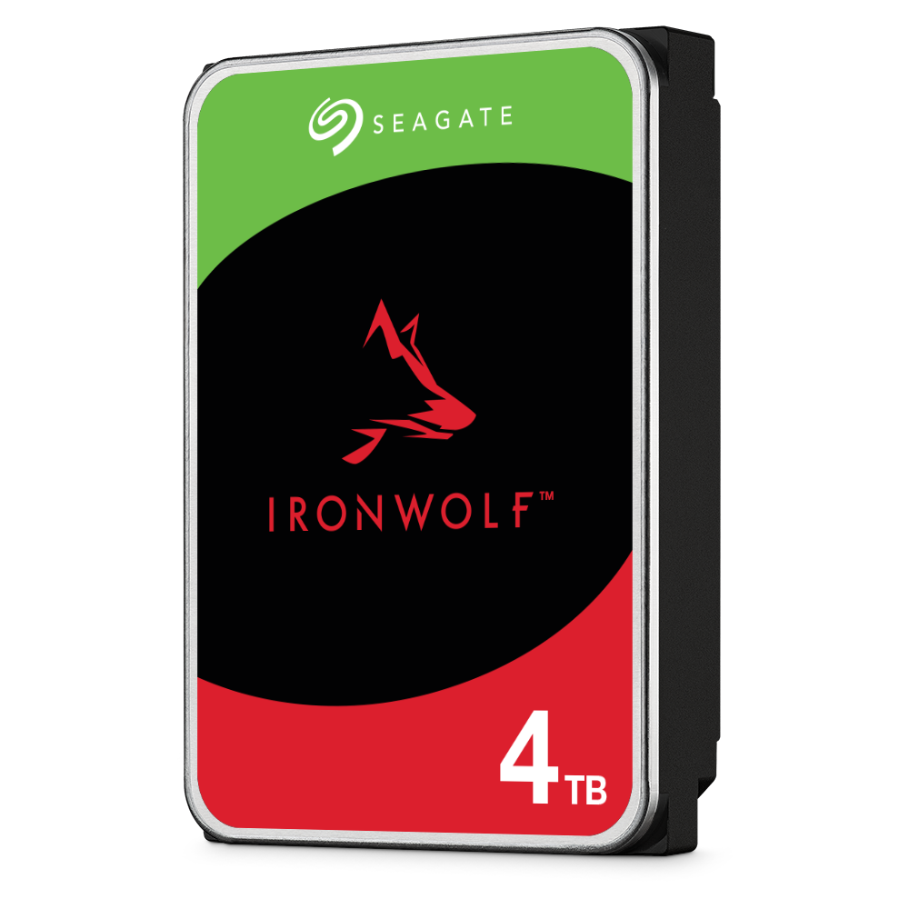 Seagate IRONWOLF 4TB NAS 3.5IN 6GB/S SATA 256MB ST4000VN006 (3 Years Manufacture Local Warranty In Singapore)