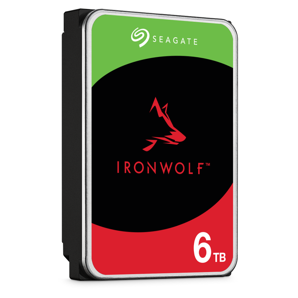 Seagate IRONWOLF 6TB NAS 3.5IN 6GB/S SATA 256MB ST6000VN001 (3 Years Manufacture Local Warranty In Singapore)