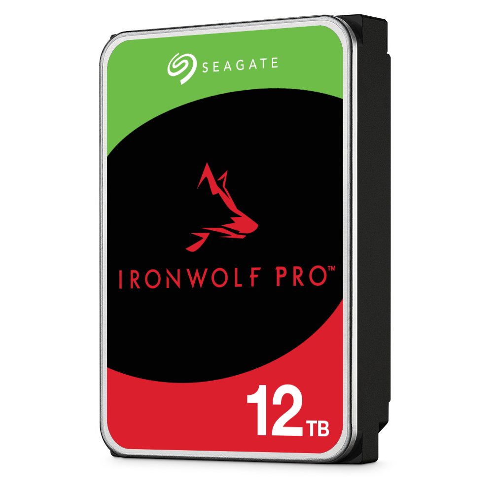 Seagate 12TB IRONWOLF PRO NAS HDD 3.5IN INTERNAL SATA 6GB/S 7200RPM 256MB CACHE  ST12000NE0008 (5 Years Manufacture Local Warranty In Singapore)