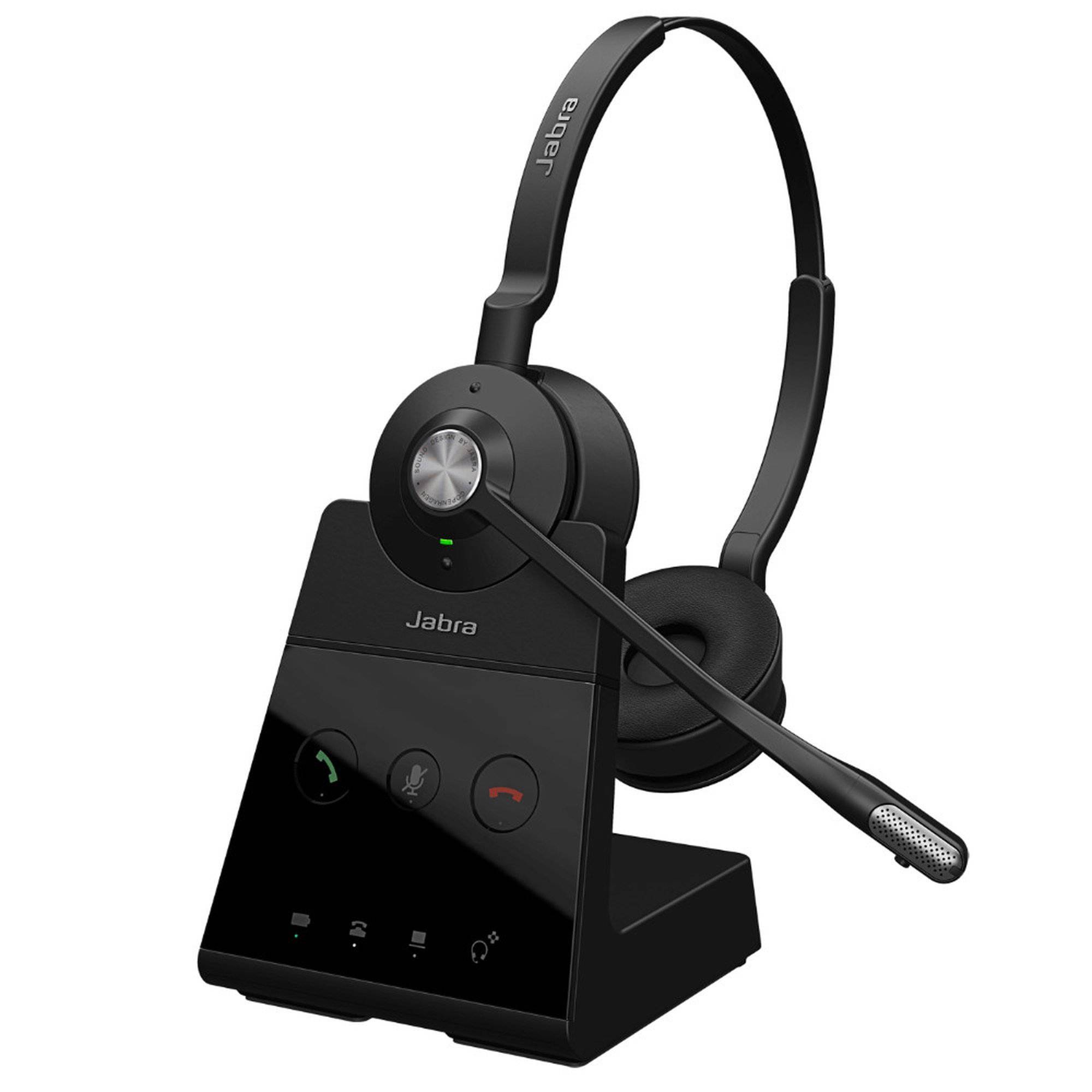 Jabra Engage 65 Stereo Wireless Noise Cancelling Headset With Charging Base 9559-553-117 - Buy Singapore