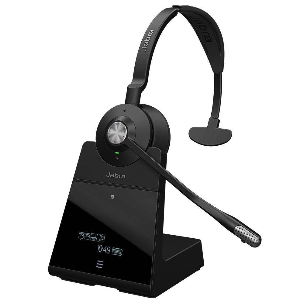 Jabra Engage 75 Mono Wireless Noise Cancelling Headset With Charging Base 9556-583-117 - Buy Singapore