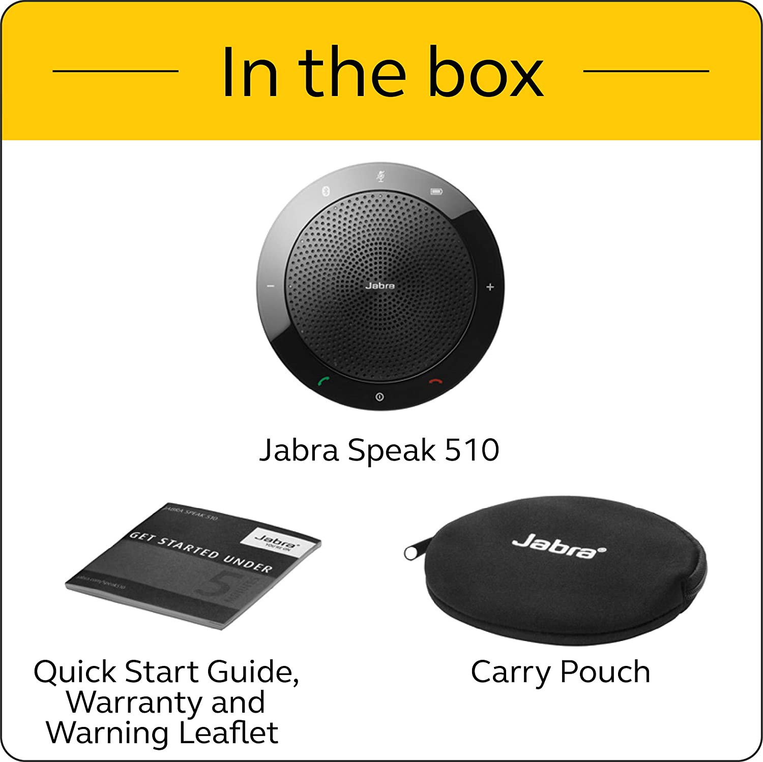 Jabra Speak 510 MS Wireless USB Conference Speakerphone 7510-109 - Buy Singapore