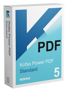 Kofax (Nuance) Power PDF 5 Standard for Windows (PPD-PER-0346-001U) (Pre-Order Lead Time 4-6 Weeks)