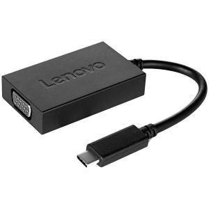 Lenovo USB C To VGA Plus Power Adapter 4X90K86568 (3 Year Warranty In Singapore)
