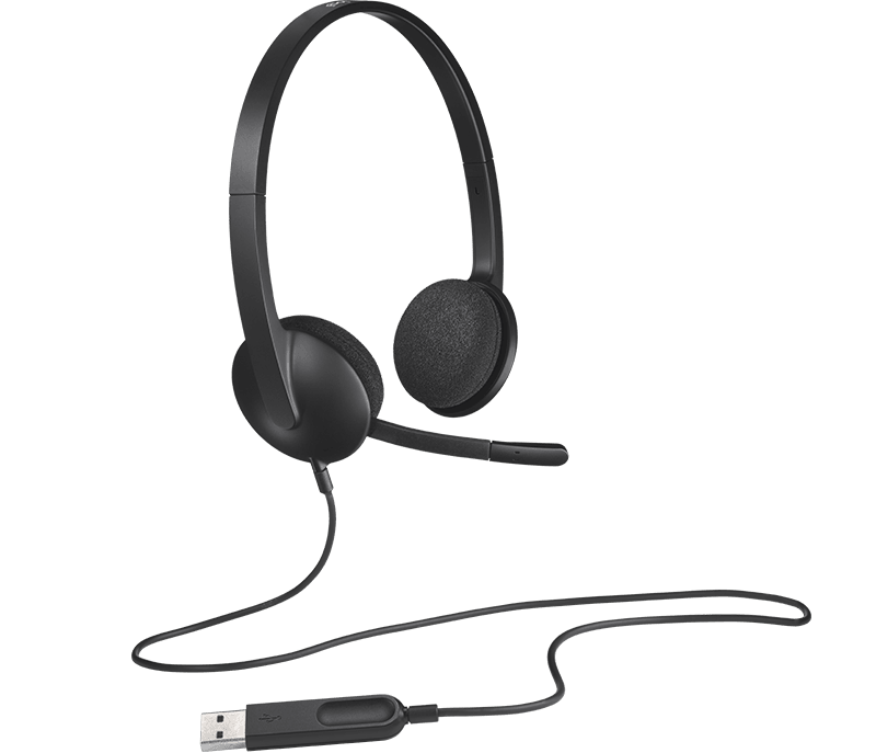 Logitech H340 USB Stereo Headset 981-000477 - Buy Singapore