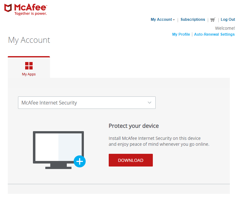 McAfee Internet Security (3 Years Subscription) - Buy Singapore