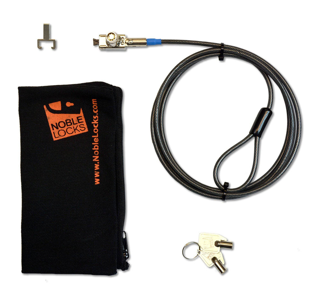 Noble Locks TZ04T Compact Wedge Lock with Barrel Key - Kit de bloqueo Noble Locks TZ04T Compact Wedge Lock with Barrel Key - Kit de bloqueo