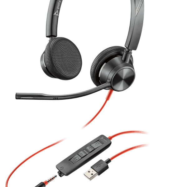 Poly (Plantronics) Blackwire 3325 USB-A Headset