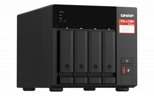 QNAP  4-Bay NAS AMD Ryzen quad-core 2.2 GHz 2.5GbE NAS supports M.2 NVMe SSD (TS-473A-8G) (3 Years Manufacture Local Warranty In Singapore)