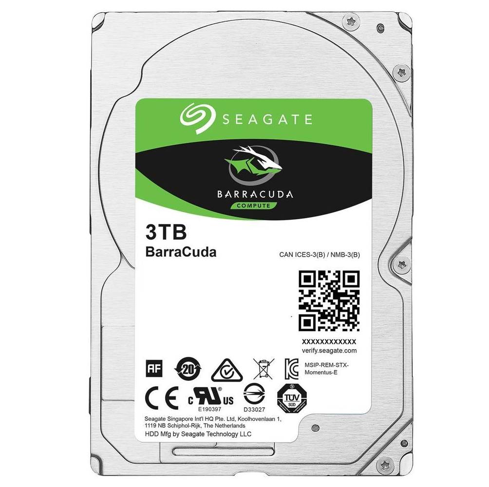 Seagate BARRACUDA 2.5IN 2TB SATA 6GB/S 5400RPM 128MB CACHE 7MM(ST2000LM015) - Win-Pro Consultancy Pte Ltd