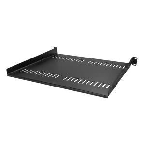Startech 1U Vented Server Rack Cabinet Shelf - 16in Deep Fixed Cantilever Tray - Rackmount Shelf for AV/Data/Network Equipment Enclosure with Cage Nuts & Screws CABSHELF116V - Win-Pro Consultancy Pte Ltd