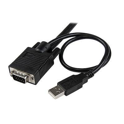 StarTech 2 Port USB VGA Cable KVM Switch - USB Powered with Remote Switch SV211USB - Buy Singapore
