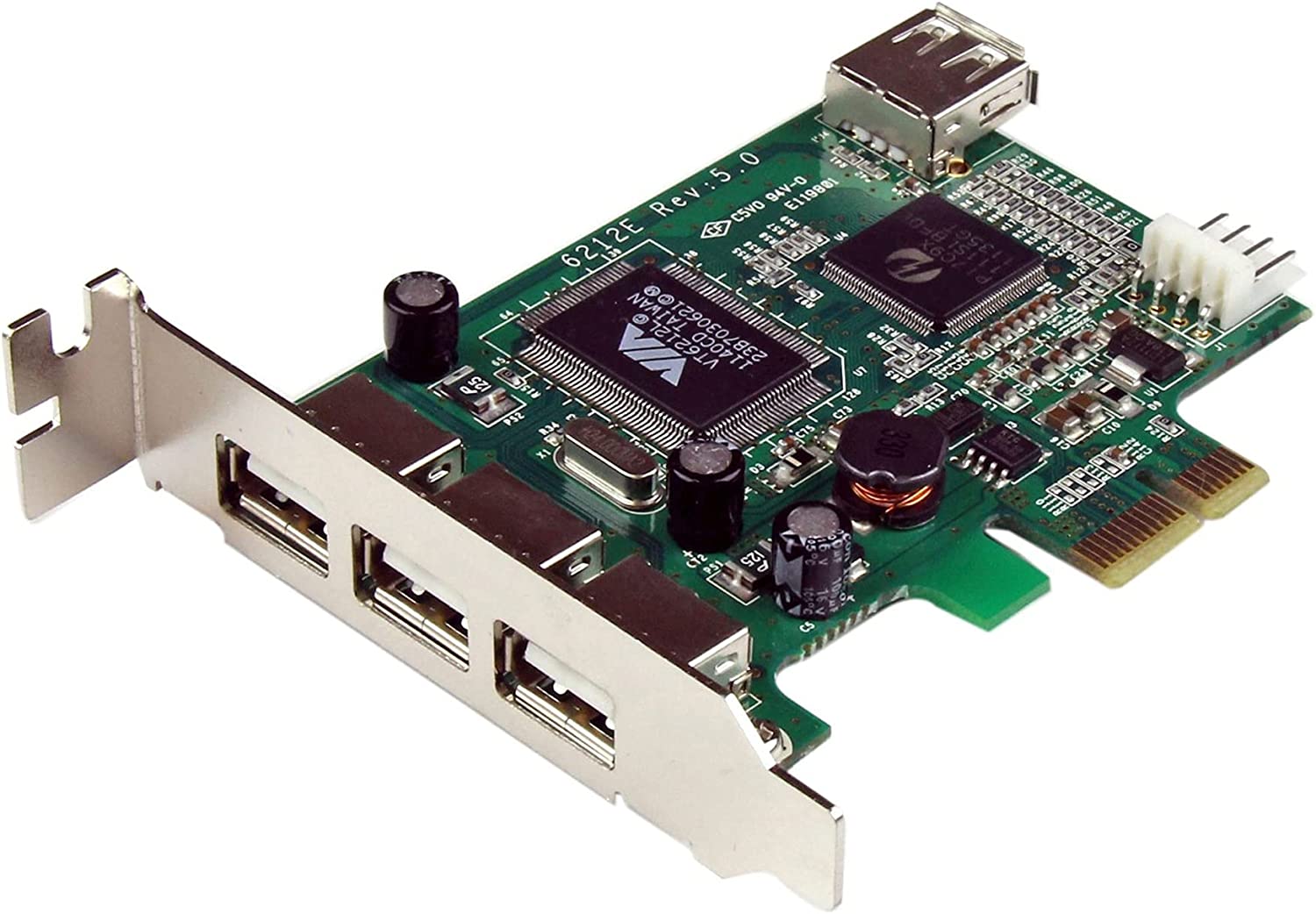 StarTech 4 PORT PCI EXPRESS LOW PROFILE HIGH SPEED USB CARD(PEXUSB4DP) - Win-Pro Consultancy Pte Ltd