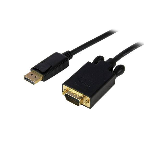 Startech 6 ft DisplayPort to VGA Adapter Converter Cable – DP to VGA DP2VGAMM6B - Buy Singapore