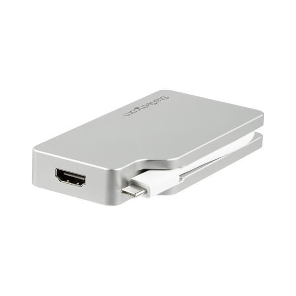 Startech Aluminum Travel A/V Adapter: 4-in-1 USB-C CDPVGDVHDMDP (3 years Local Warranty) - Buy Singapore