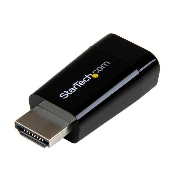 Startech Compact HDMI to VGA Adapter Converter HD2VGAMICRO (3 years Local Warranty in Singapore) - Buy Singapore