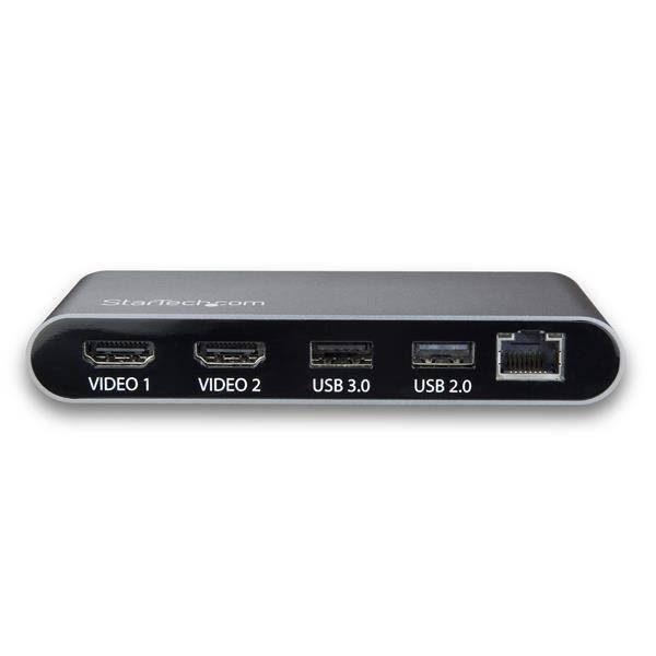 StarTech Dual 4K Monitor Mini Thunderbolt 3 Dock with HDMI TB3DKM2HD (3 years Local Warranty in Singapore) - Buy Singapore