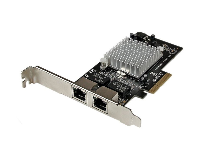 StarTech DUAL PORT PCI EXPRESS (PCIE X4) GIGABIT ETHERNET SERVER ADAPTER - 2 PORT NETWORK CARD (ST2000SPEXI) - Win-Pro Consultancy Pte Ltd