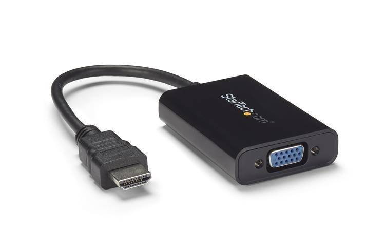 Startech HDMI to VGA Video Adapter Converter with Audio HD2VGAA2 (3 years Local Warranty) - Buy Singapore