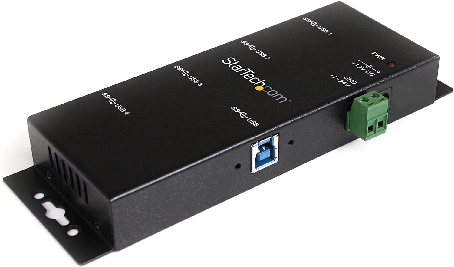 StarTech MOUNTABLE 4 PORT RUGGED INDUSTRIAL SUPERSPEED USB 3.0 HUB(ST4300USBM) - Win-Pro Consultancy Pte Ltd