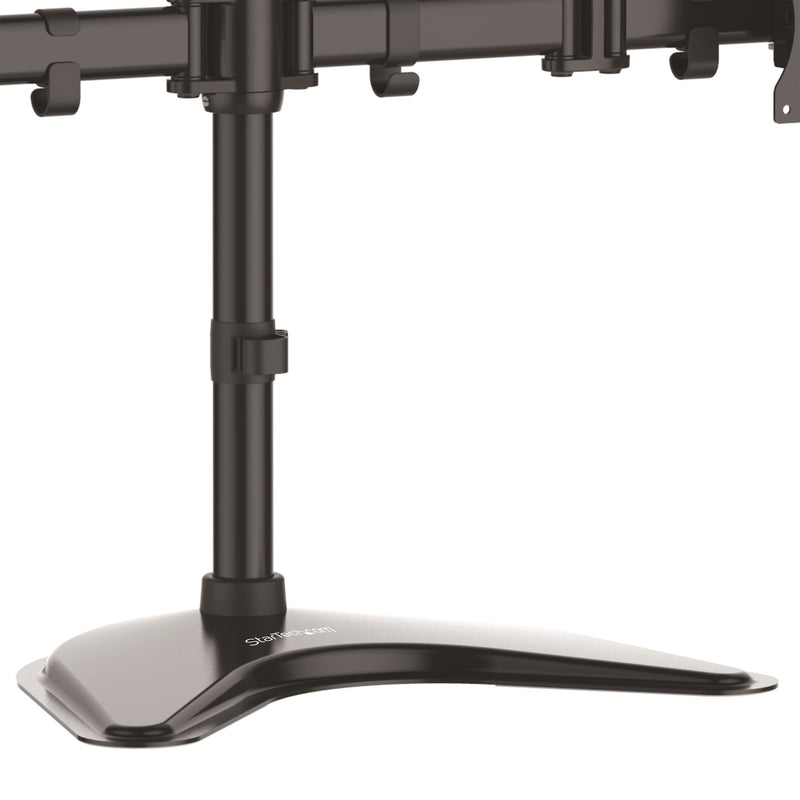 StarTech Quad-Monitor Desktop Stand - Adjustable 4 Monitors Stand - Height Adjustable ARMBARQUAD - IT Buy Singapore Powered by Win-Pro