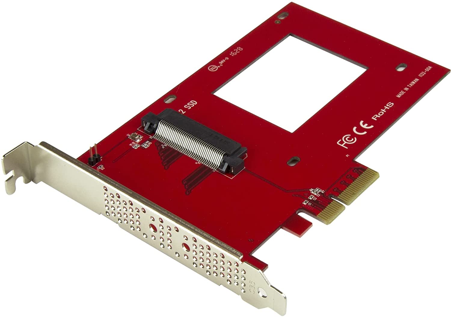 StarTech U.2 TO PCIE ADAPTER FOR 2.5IN U.2 NVME SSD(PEX4SFF8639) - Win-Pro Consultancy Pte Ltd
