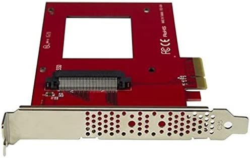 StarTech U.2 TO PCIE ADAPTER FOR 2.5IN U.2 NVME SSD(PEX4SFF8639) - Win-Pro Consultancy Pte Ltd