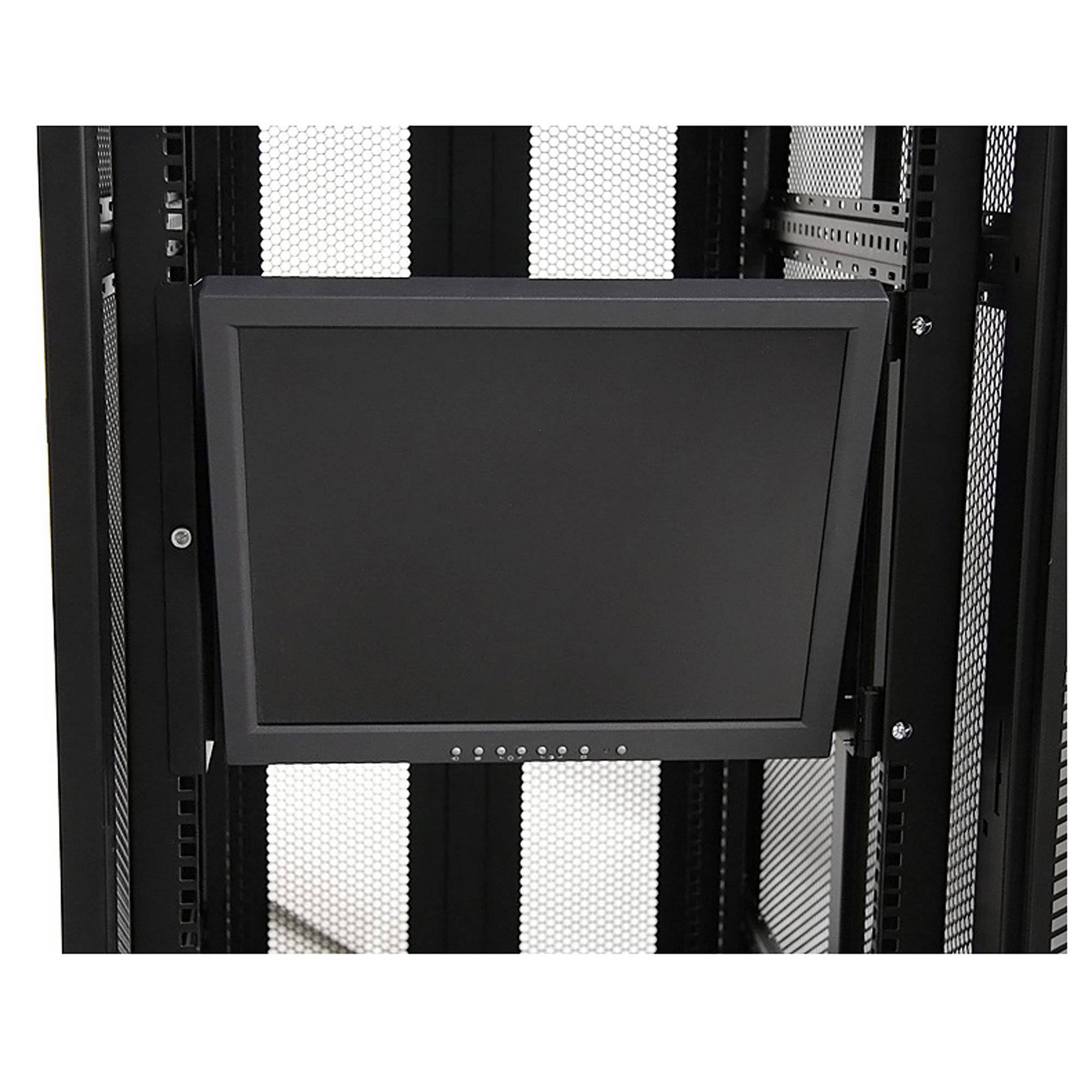 Startech Universal Swivel VESA LCD Mounting Bracket for 19in Rack or Cabinet RKLCDBKT - Buy Singapore