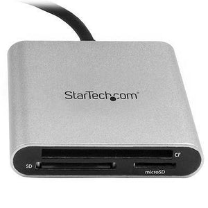 StarTech USB 3.0 Flash Memory Multi-Card Reader Writer with USB-C - SD, microSD, CompactFlash FCREADU3C (2 Years Manufacture Local Warranty In Singapore)