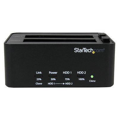StarTech USB 3.0 SATA Hard Drive Duplicator & Eraser Dock - Standalone 2.5/3.5in HDD & SSD Eraser and Cloner SATDOCK2REU3 (2 years Local Warranty in Singapore) - Buy Singapore