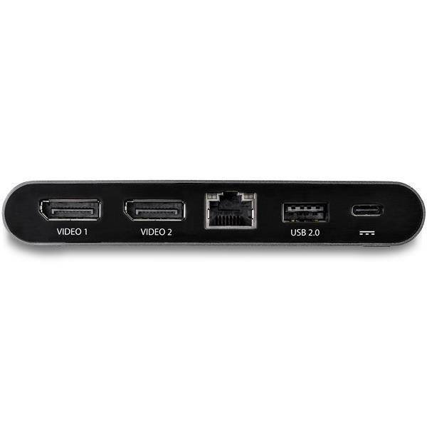 StarTech USB C Dock - 4K Dual Monitor DisplayPort - Mini Laptop Docking Station - 100W Power Delivery Passthrough - GbE, 2-Port USB-A Hub - USB Type-C Multiport Adapter - 3.3' Cable DK30C2DAGPD (3 years Local Warranty in Singapore) - Buy Singapore