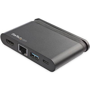 StarTech USB C Multiport Adapter 4K HDMI 1x USB-A, 1x USB-C, GbE, Thunderbolt 3 Travel Dock DKT30CHCPD (3 Years Manufacture Local Warranty In Singapore)