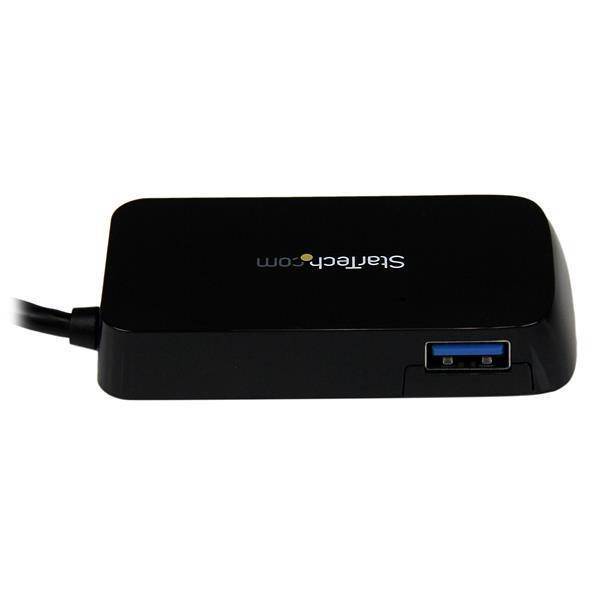 Startech USB to 4 USB 3.0 Hub with Built-in Cable ST4300MINU3B (2 years Local Warranty in Singapore) - Buy Singapore