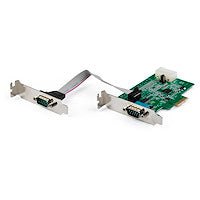 Startech2-port PCI Express RS232 Serial Adapter Card - PCIe RS232 Serial Host Controller Card PEX2S953LP - Win-Pro Consultancy Pte Ltd