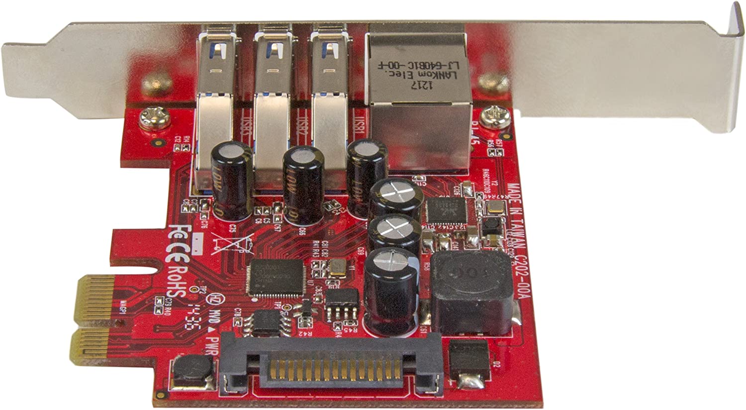StarTect 3 PORT PCI EXPRESS USB 3.0 CARD(PEXUSB3S3GE) - Win-Pro Consultancy Pte Ltd