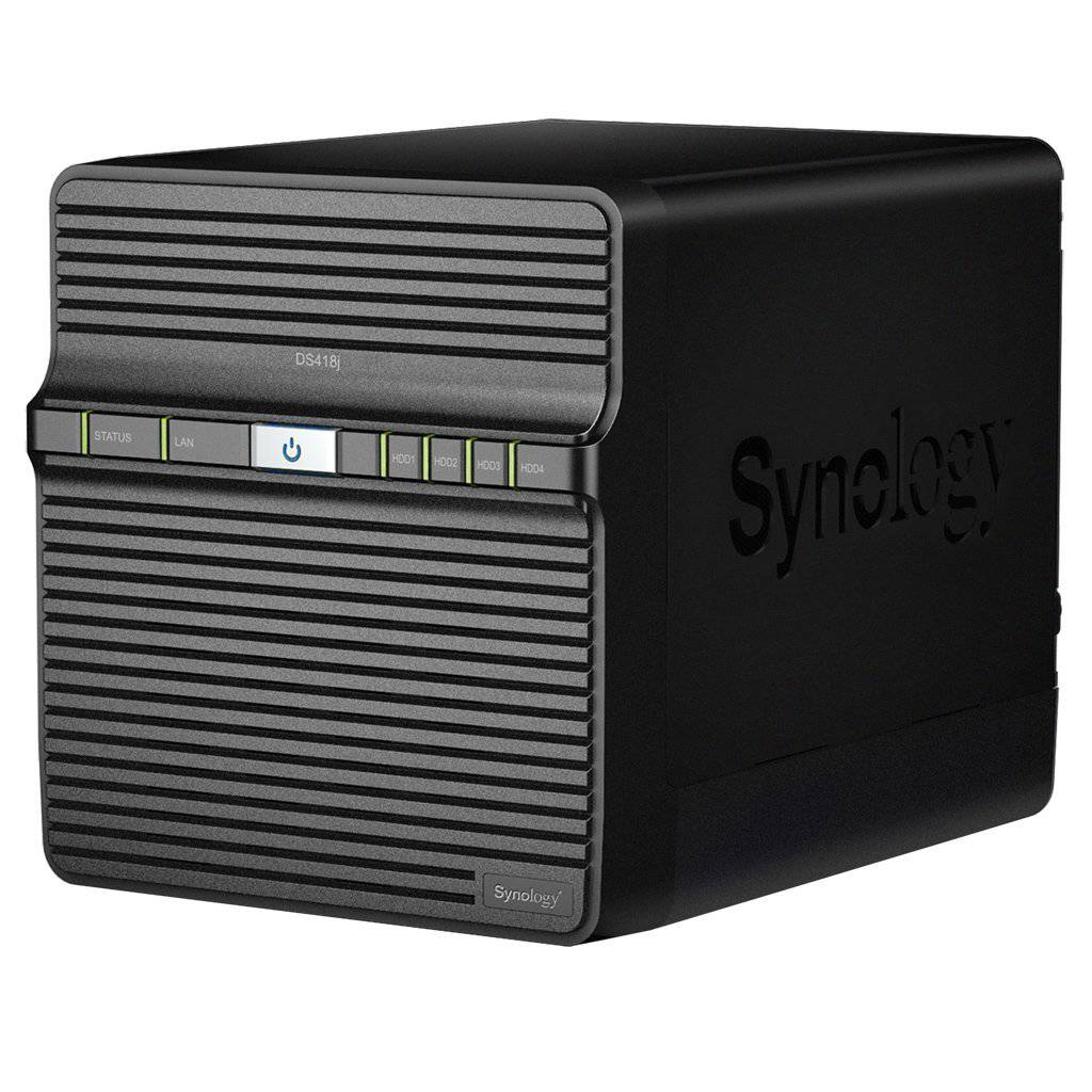 Synology DS418j NAS 4 Bay Tower - Buy Singapore